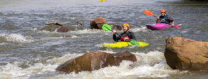Kayaking on the Stonycreek