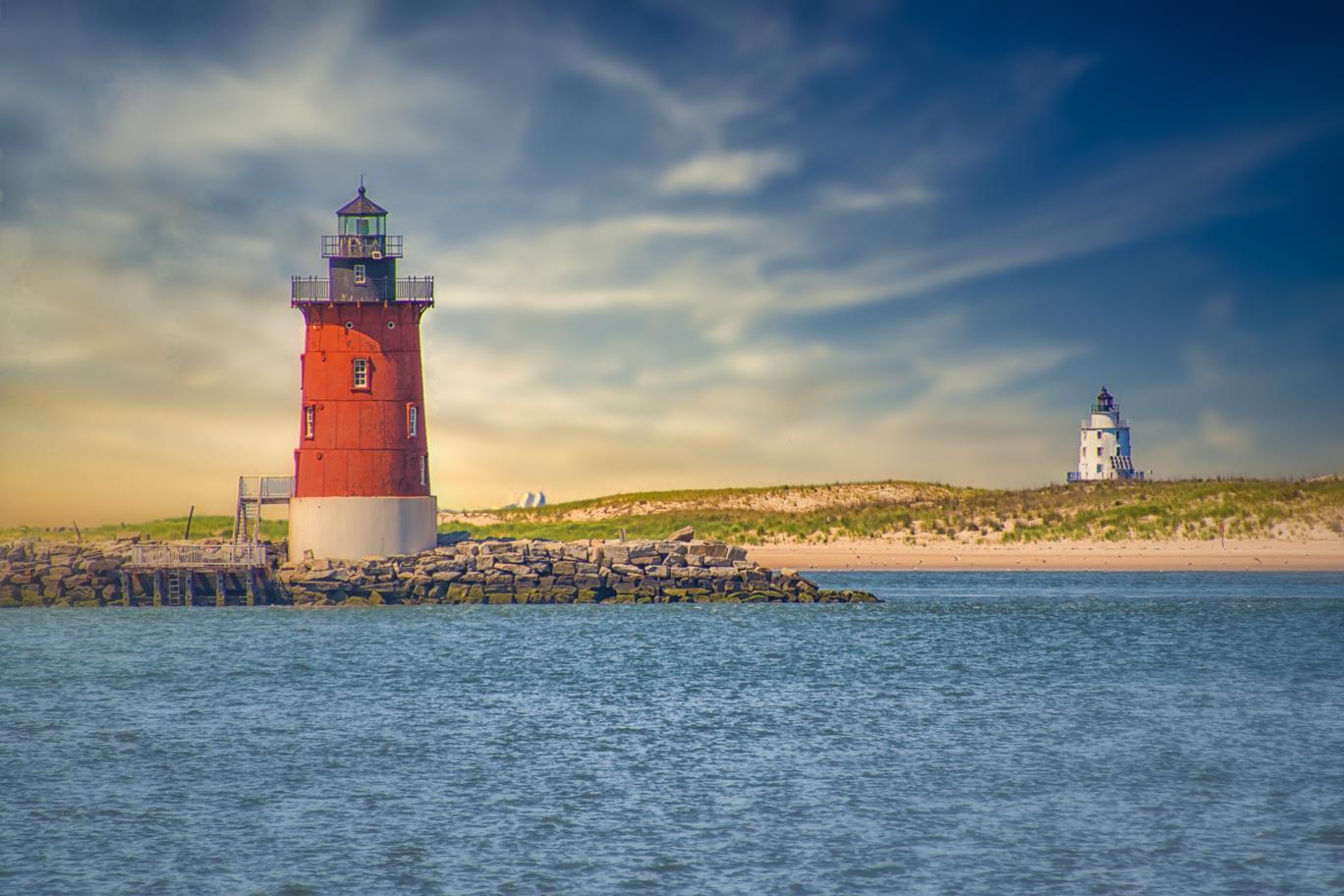 Cape Henlopen State Park Lighthouses Southern Delaware